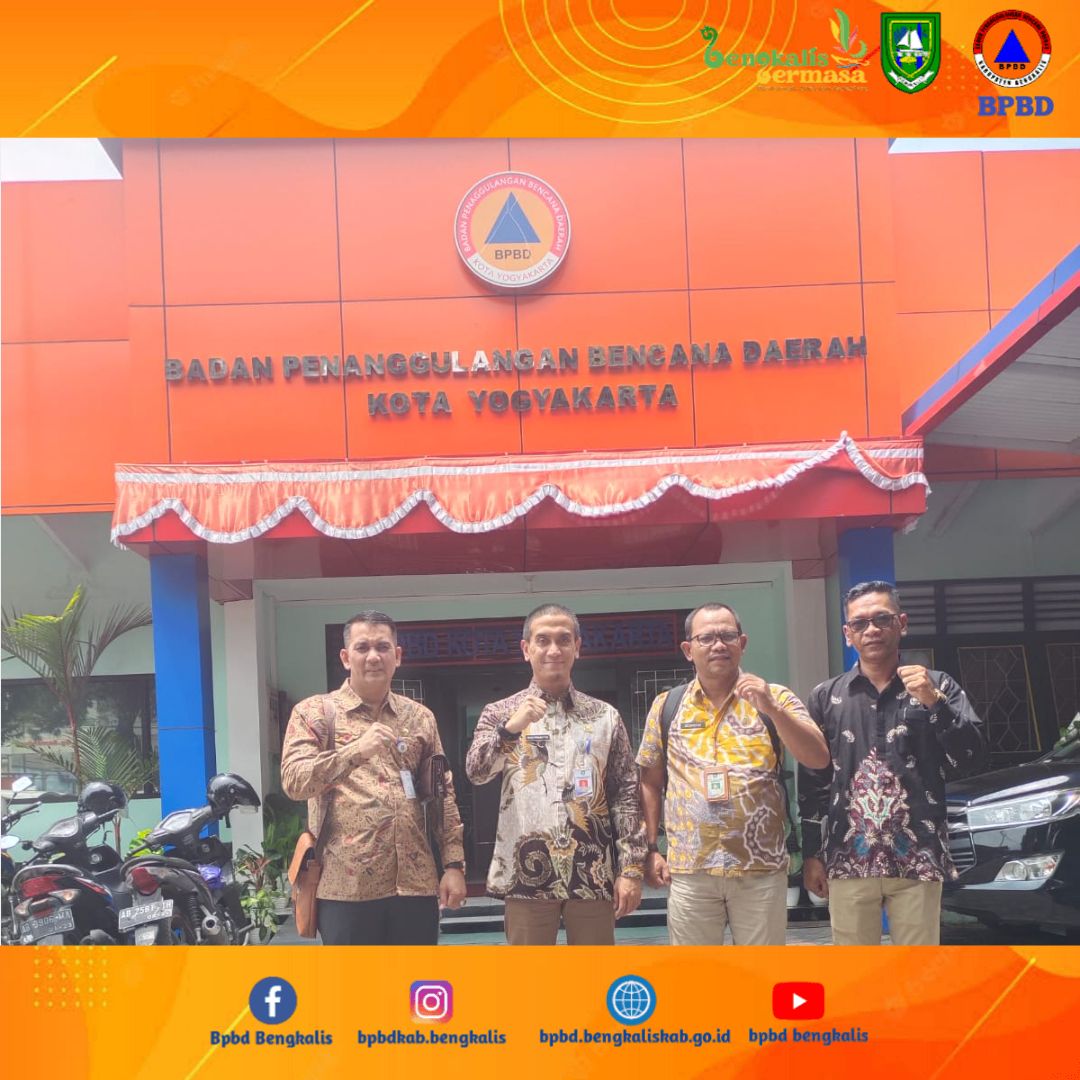 Meningkatkan Upaya Pelayanan Kebencanaan BPBD Kabupaten Bengkalis Lakukan Audiensi Dengan BPBD Kota Yogyakarta Bahas Regulasi Dan Program Kegiatan  